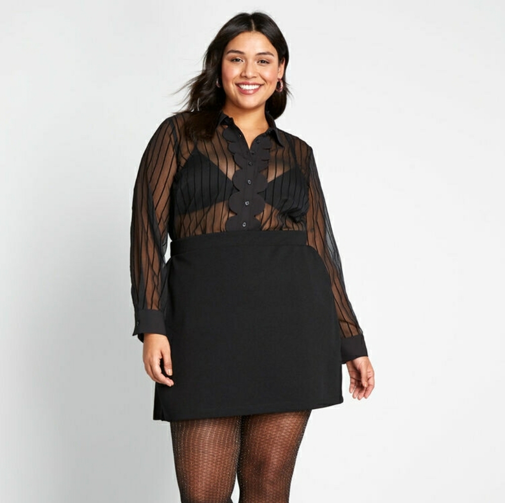 Modcloth knit mini skirt
